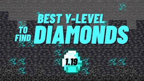 Using these y coordinate values,. . Best diamond mining level